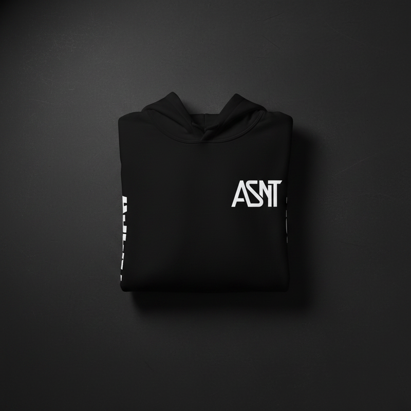 Discipline Over Desire Folded Hoodie Mockup